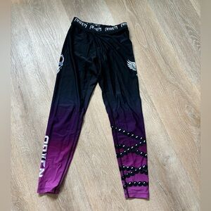Womens raven grappling spats